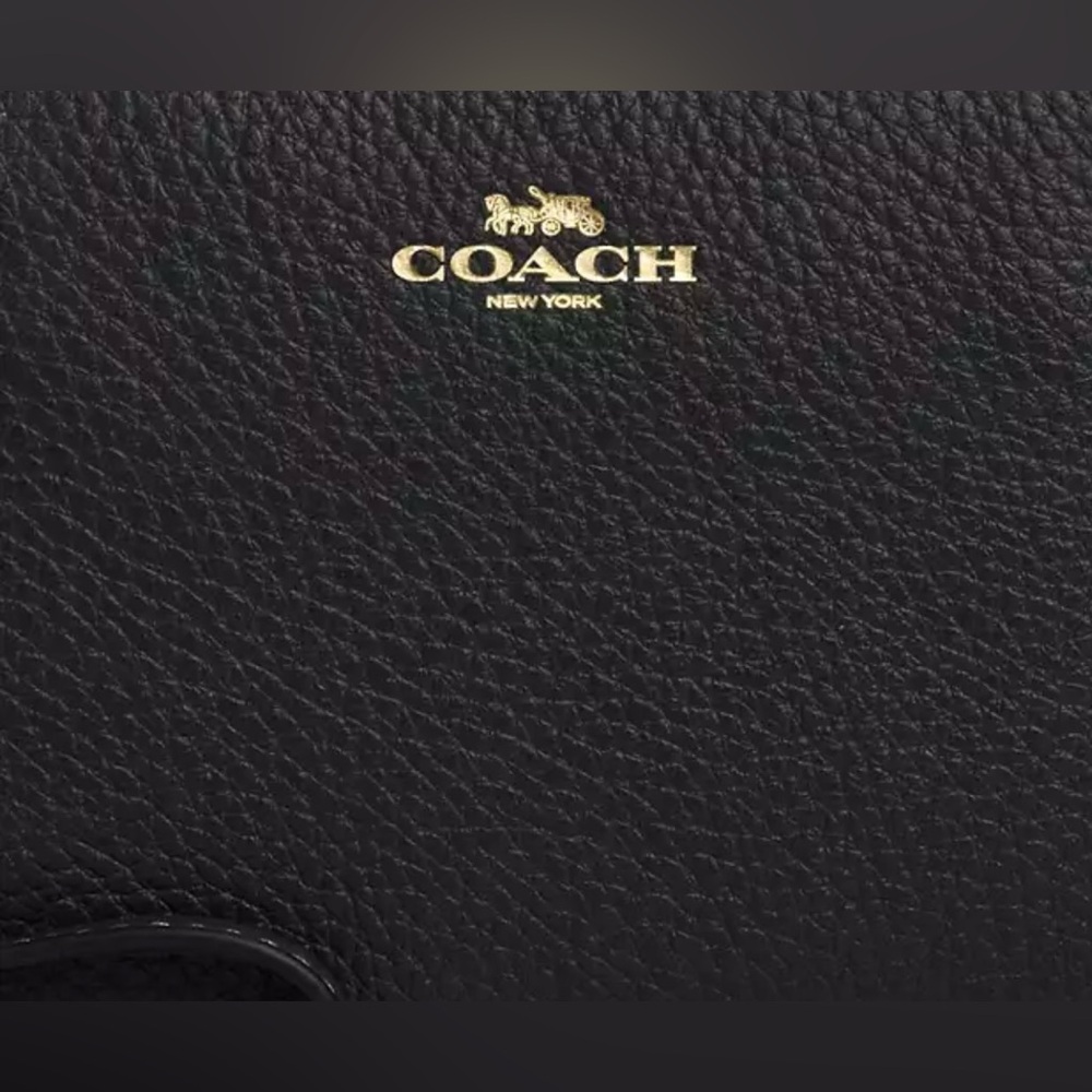 Coach Corner Zip Wristlet - Picture 4 of 4